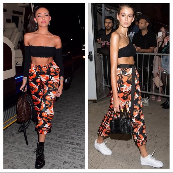 I.AM.GIA Daytona Orange and Black Camo pants - Picture 5 of 5